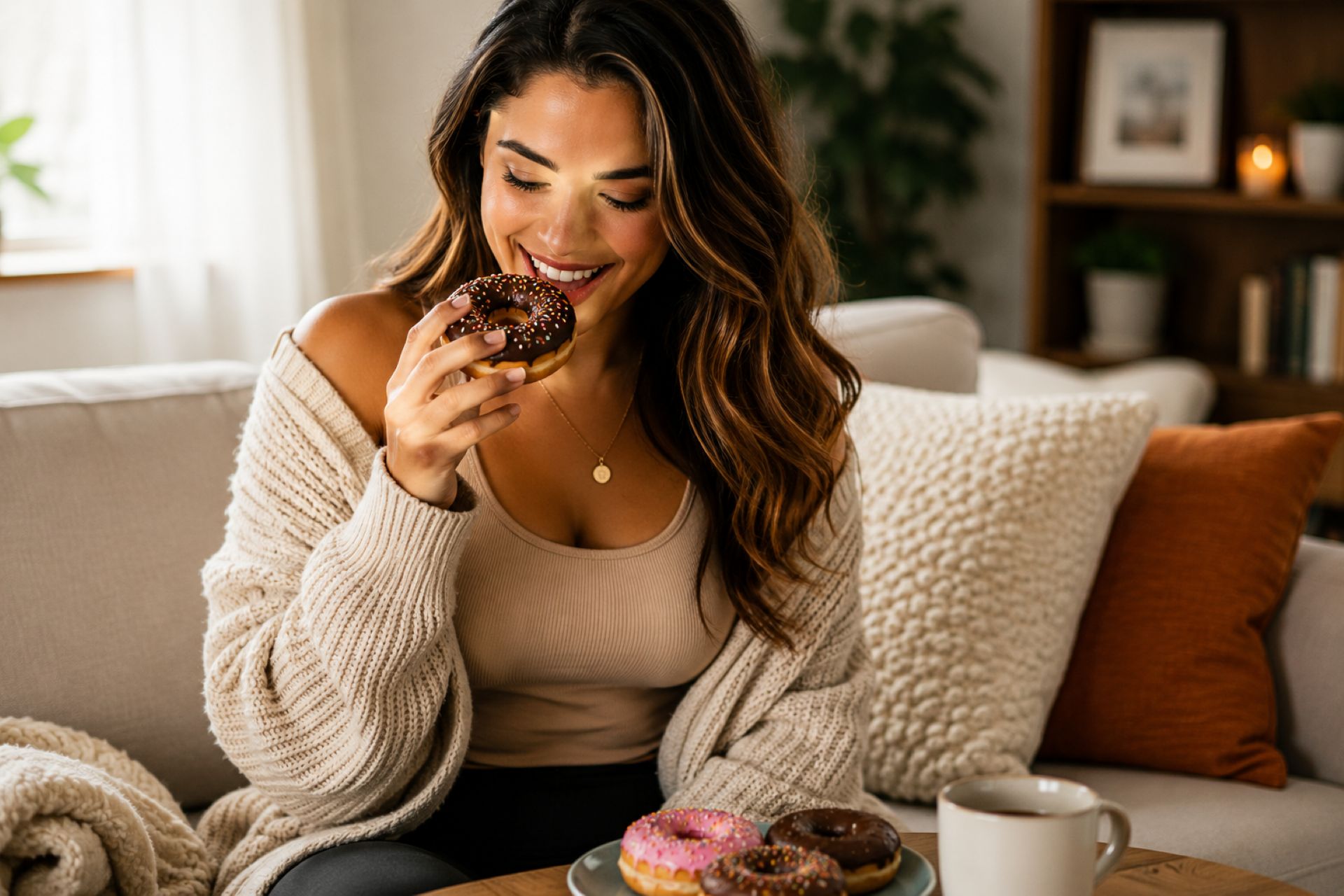 Enjoying donuts with balance and without guilt
